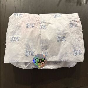 Psycho Bunny Red Polo with Blue Accents